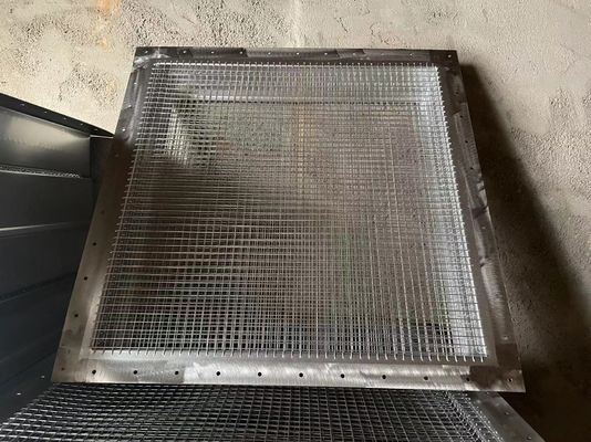 Harga yang bagus Jendela Pandu Gelombang Baja Rinsing Jendela Ventilasi Aluminium Untuk Kamar Perisai MRI on line