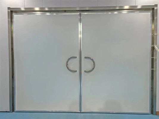 Harga yang bagus ASTM Radiation Pintu Baja MRI Shielding Pintu Powder Coating on line