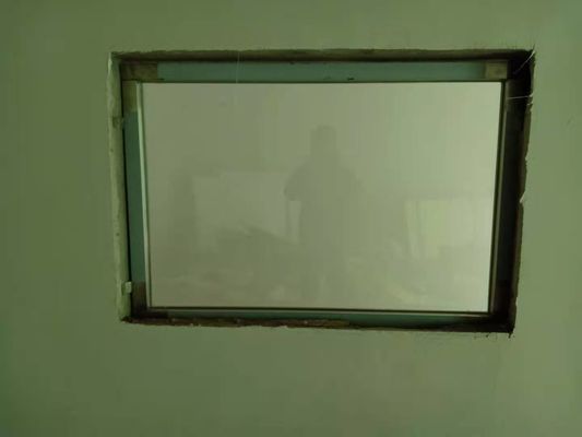 Harga yang bagus Ruang CT DR Ruang Perlindungan Radiasi Lead Glass 1200 X 800 Radiation Proof Glass on line