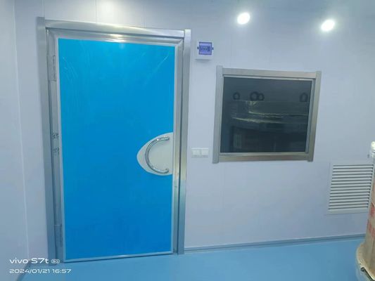 Harga yang bagus Pintu perlindungan radiasi 2 inci Pintu MRI 2100 X 1200 1,5 Tesla medan magnetik on line