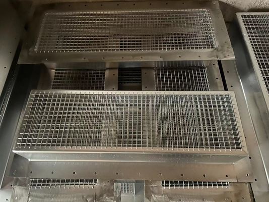 Harga yang bagus WR90 Waveguide Window 500W Bentuk persegi panjang Honeycomb Waveguide on line