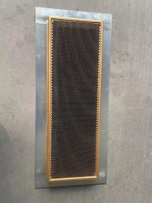 Harga yang bagus 0.125 Inch WaveGuide Window Window Ventilation System 8.2 - 12.4 GHz on line