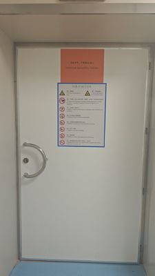 Harga yang bagus Pintu Pelindung MRI 1.5 Tesla 1200*2100 dengan Peredam Suara STC 45 untuk Ruang MRI on line