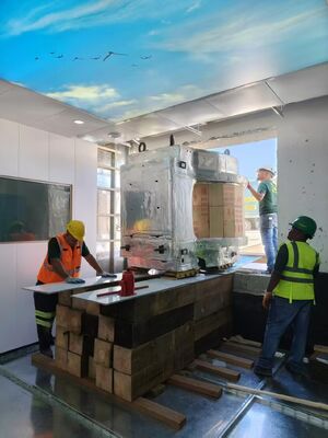 Harga yang bagus Sangkar Faraday Portabel MRI dengan Penanganan Daya 5 KW, Tahan Korosi dan Pemasangan Mudah untuk Pelindung EMI on line