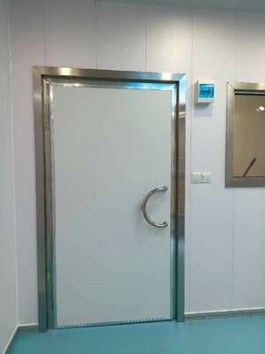 Harga yang bagus 1.5 Pintu Perisai MRI Tesla dengan Desain Layar Bebas Hambatan dan Operasi Listrik untuk Kamar MRI on line